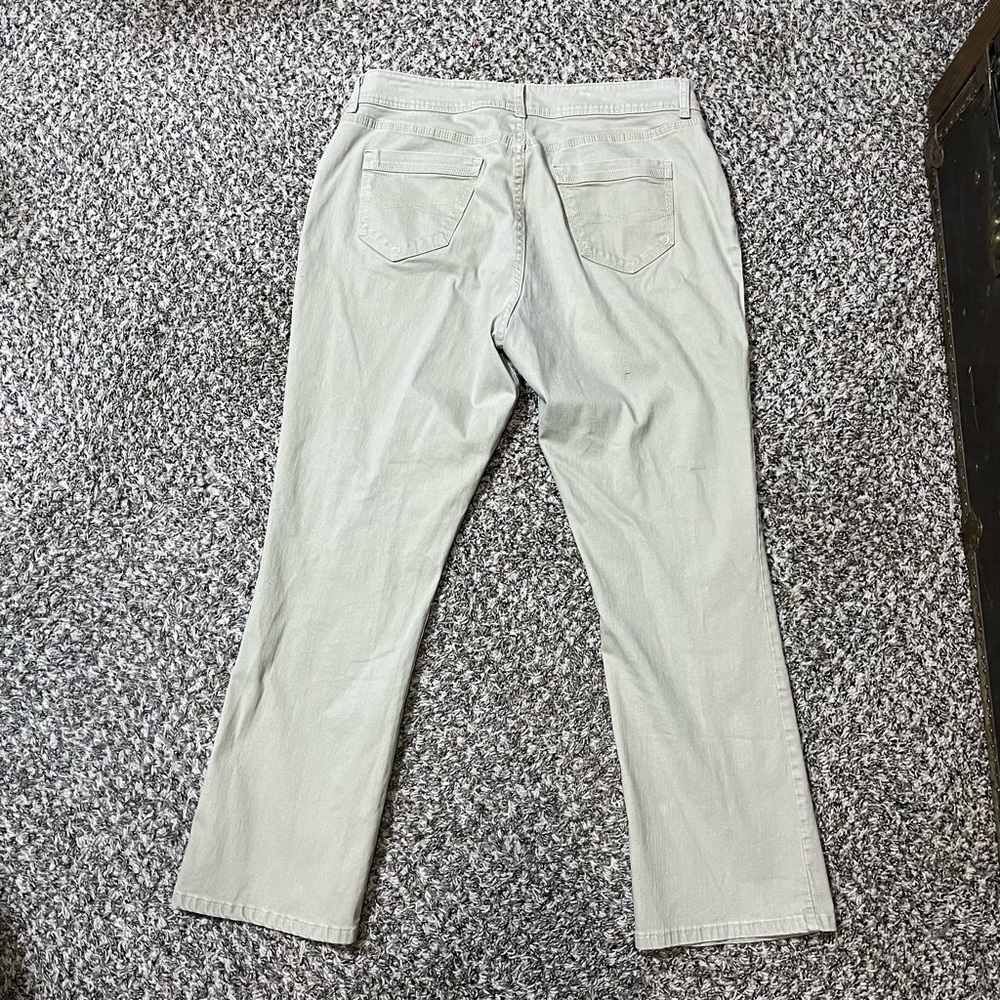 Riders by Lee Khaki Colored jeans; Sz 16W - Picture 7 of 7
